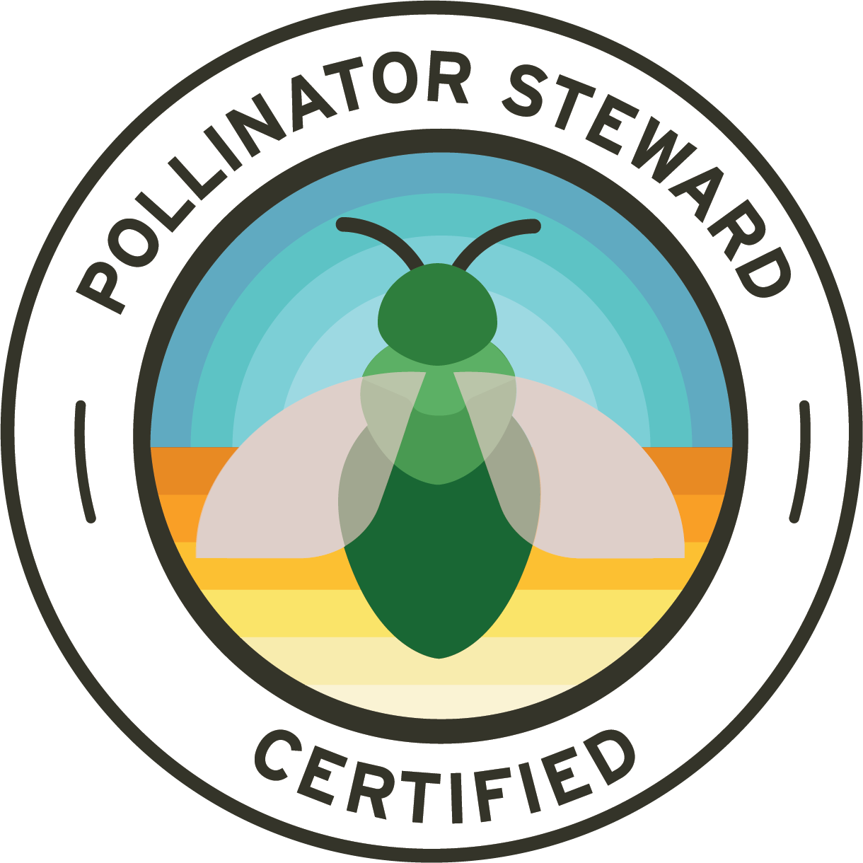 Pollinator Steward Certified badge